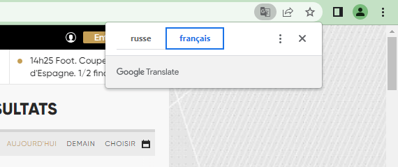 Traduction au français