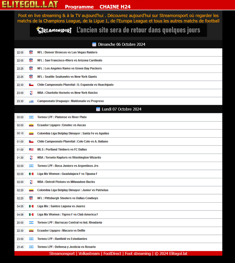 Elitegol avec un VPN